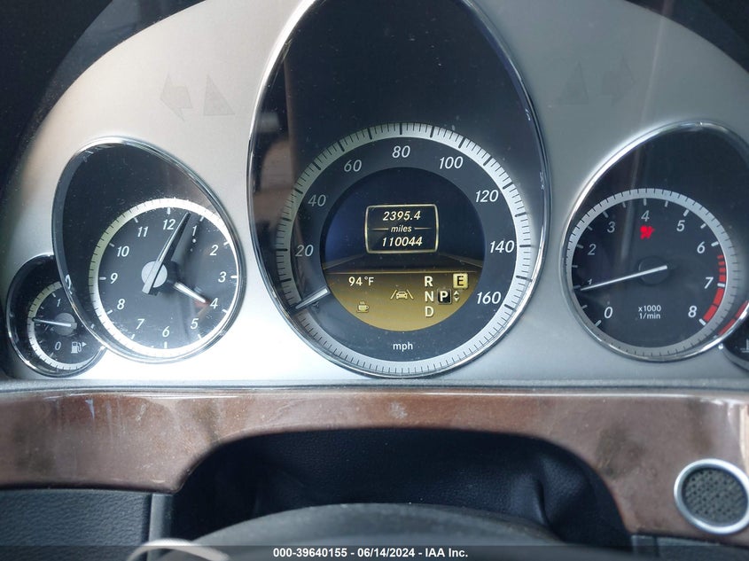 2012 Mercedes-Benz E 350 VIN: WDDHF5KB9CA540108 Lot: 39640155