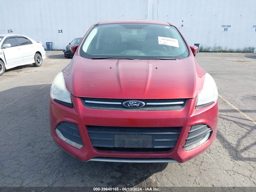 2013 Ford Escape Se VIN: 1FMCU9GX0DUC10651 Lot: 39640165