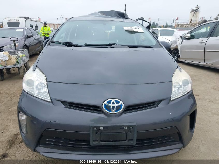 2015 Toyota Prius Three VIN: JTDKN3DUXF1992546 Lot: 39640168