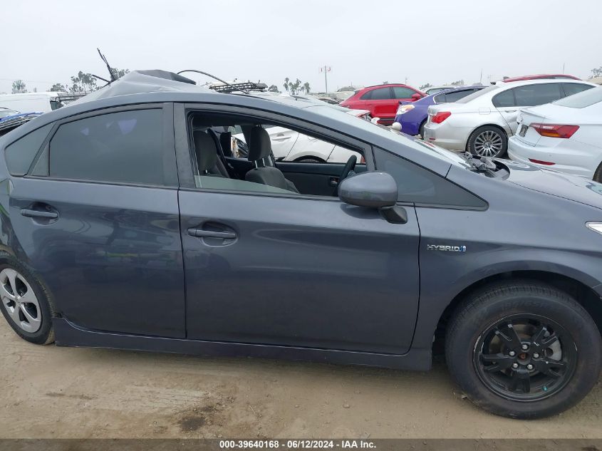 2015 Toyota Prius Three VIN: JTDKN3DUXF1992546 Lot: 39640168