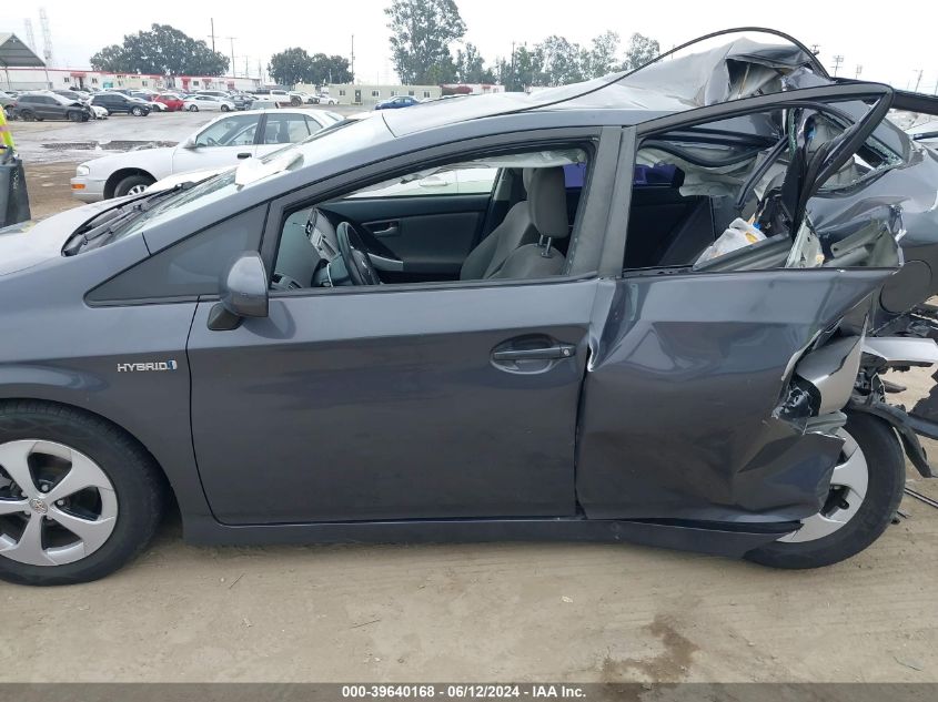 2015 Toyota Prius Three VIN: JTDKN3DUXF1992546 Lot: 39640168