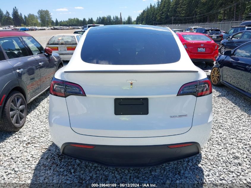 2023 Tesla Model Y Awd/Performance Dual Motor All-Wheel Drive VIN: 7SAYGDEF8PF663950 Lot: 39640169