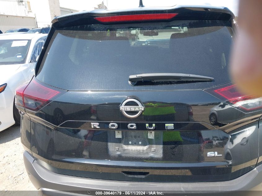 2023 Nissan Rogue Sl Fwd VIN: 5N1BT3CA0PC809380 Lot: 39640179