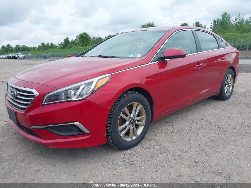 2017 Hyundai Sonata VIN: 5NPE24AF6HH512869 Lot: 39640180