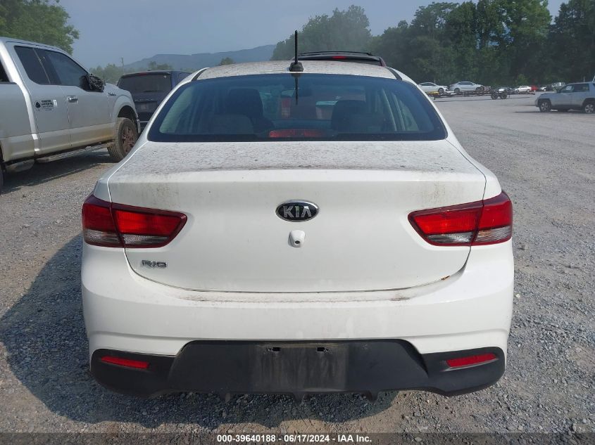 2020 Kia Rio Lx VIN: 3KPA24AD6LE346069 Lot: 39640188