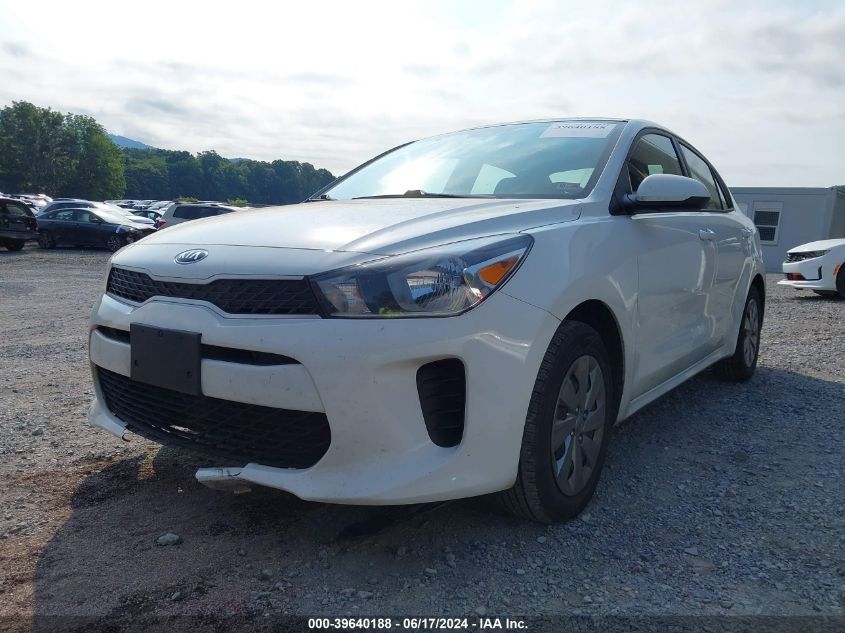 2020 Kia Rio Lx VIN: 3KPA24AD6LE346069 Lot: 39640188