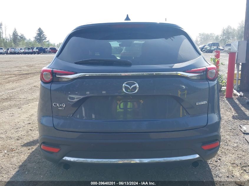 2021 Mazda Cx-9 Carbon Edition VIN: JM3TCBDYXM0505203 Lot: 39640201