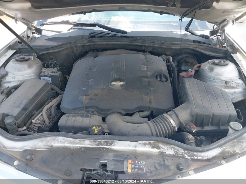 2013 Chevrolet Camaro 1Lt VIN: 2G1FB1E34D9172825 Lot: 39640212