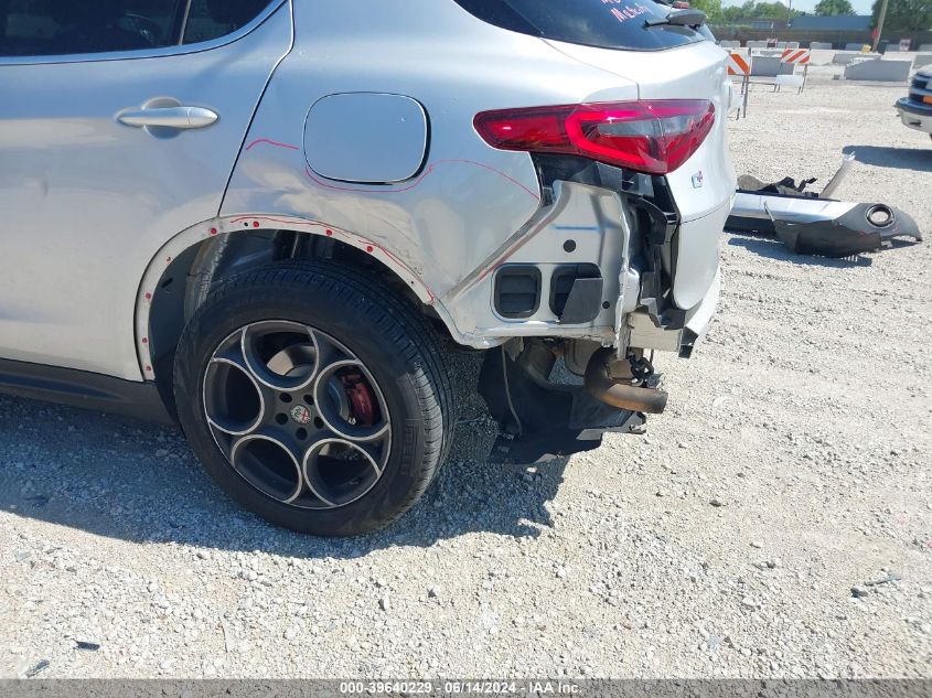 2018 Alfa Romeo Stelvio Awd VIN: ZASFAKAN8J7B80213 Lot: 39640229