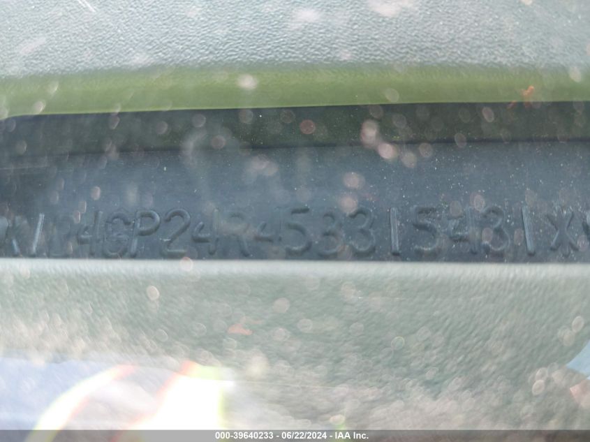 2005 Dodge Grand Caravan Se VIN: 1D4GP24R45B315431 Lot: 39640233