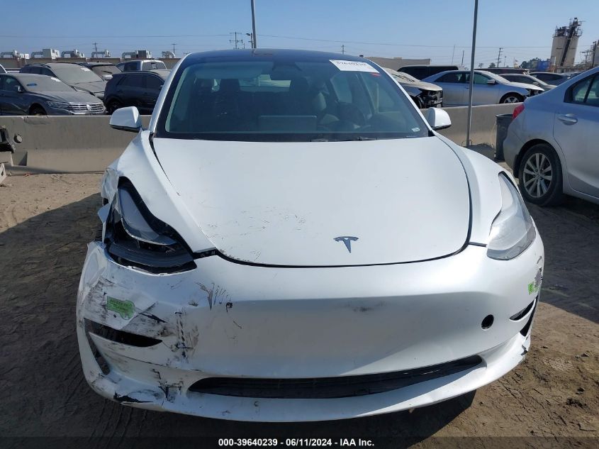 2023 Tesla Model 3 Rear-Wheel Drive VIN: 5YJ3E1EA2PF424801 Lot: 39640239