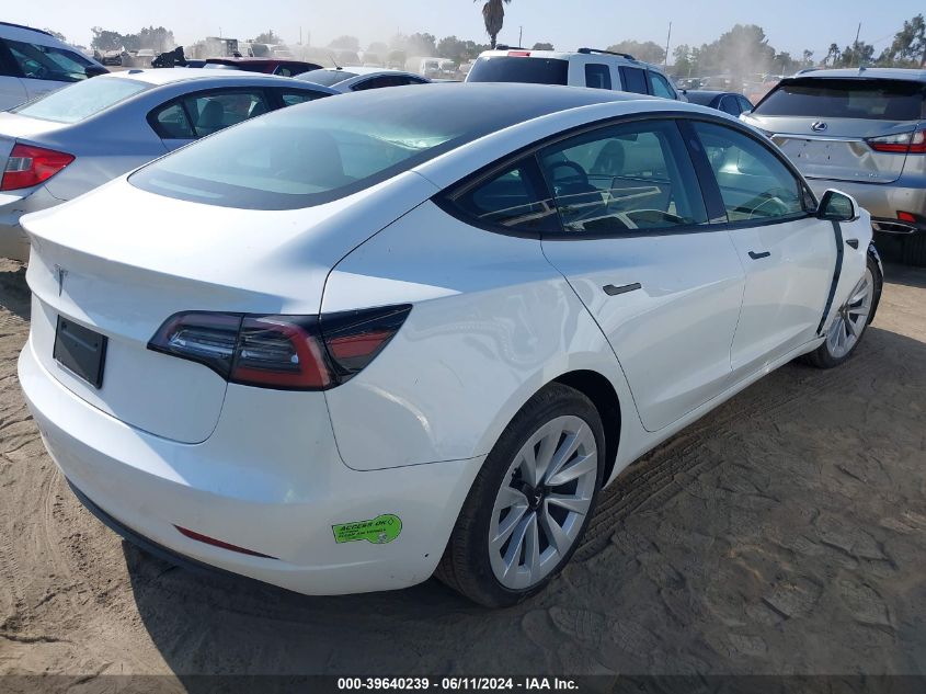 2023 Tesla Model 3 Rear-Wheel Drive VIN: 5YJ3E1EA2PF424801 Lot: 39640239