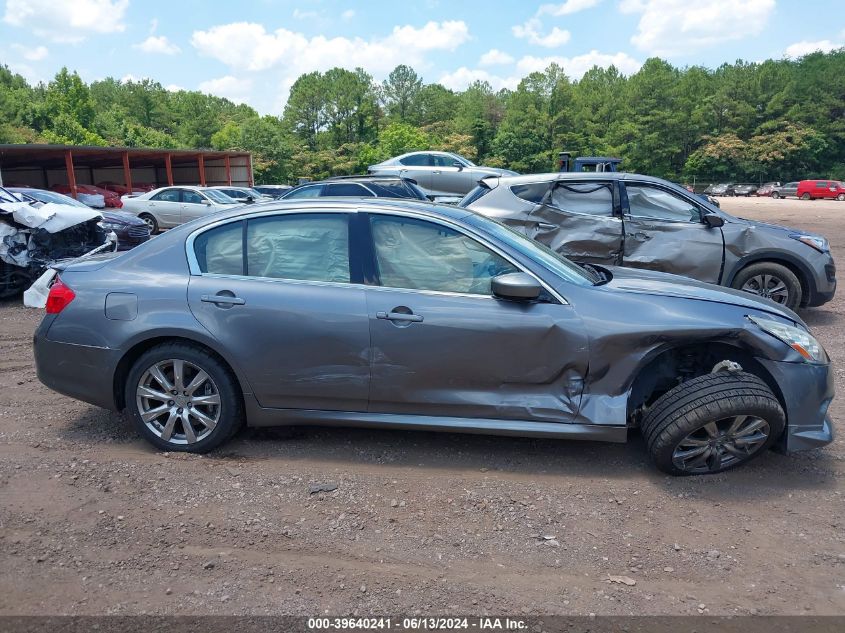 2010 Infiniti G37 Anniversary Edition VIN: JN1CV6AP7AM402883 Lot: 39640241