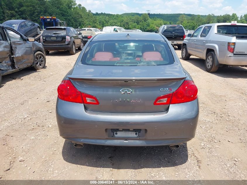 2010 Infiniti G37 Anniversary Edition VIN: JN1CV6AP7AM402883 Lot: 39640241