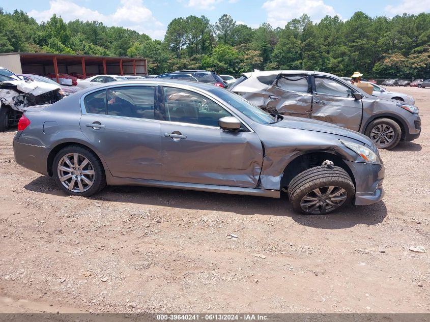 2010 Infiniti G37 Anniversary Edition VIN: JN1CV6AP7AM402883 Lot: 39640241