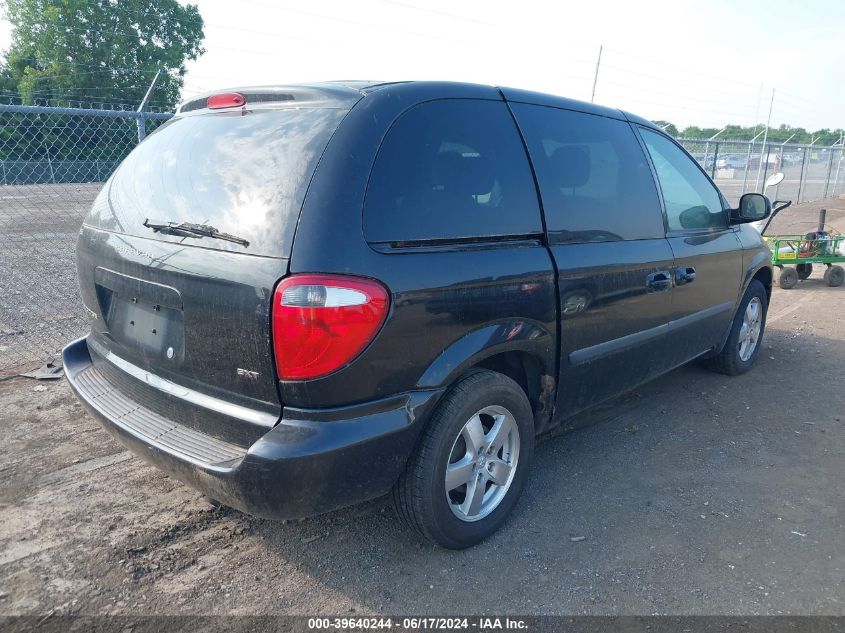 2006 Dodge Caravan Sxt VIN: 1D4GP45R56B748414 Lot: 39640244