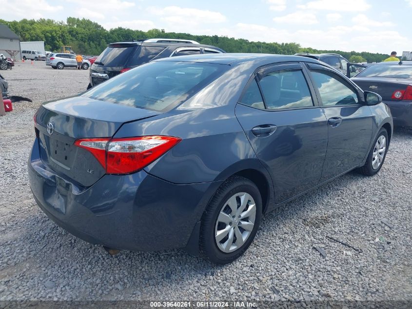 2014 TOYOTA COROLLA LE - 5YFBURHE9EP117672