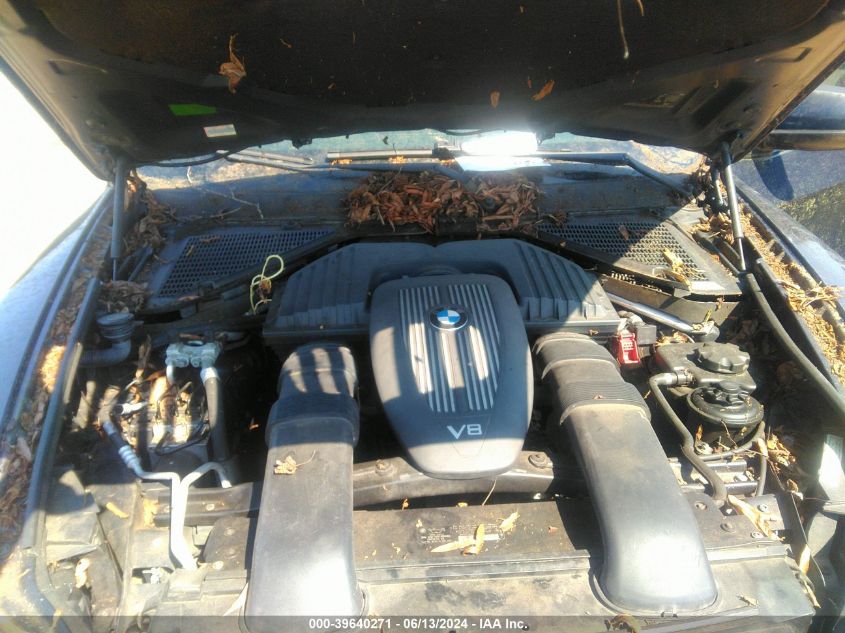 2007 BMW X5 4.8I VIN: 5UXFE83517LZ44320 Lot: 39640271