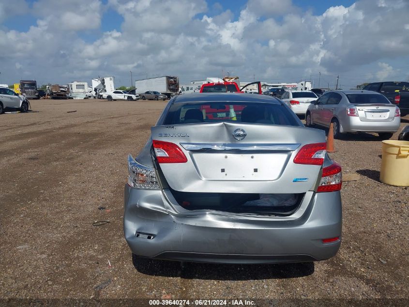 2013 Nissan Sentra S VIN: 3N1AB7AP6DL792976 Lot: 39640274