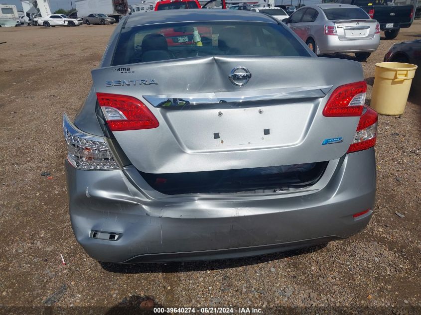 2013 Nissan Sentra S VIN: 3N1AB7AP6DL792976 Lot: 39640274