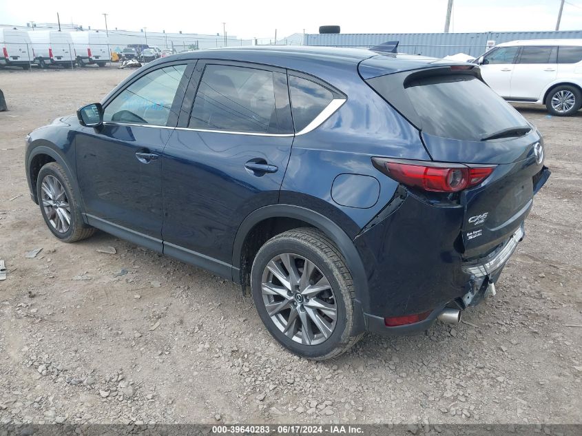 2019 Mazda Cx-5 Grand Touring VIN: JM3KFBDMXK0689345 Lot: 39640283