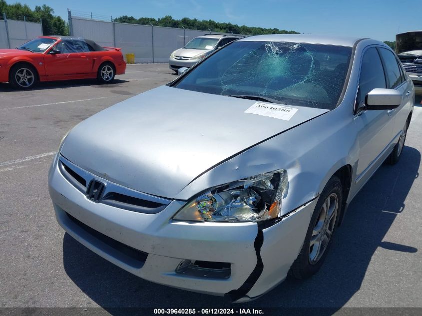 2006 Honda Accord 2.4 Se VIN: 1HGCM56366A164535 Lot: 39640285