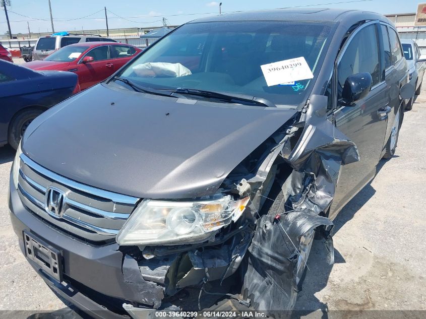 2012 Honda Odyssey Touring/Touring Elite VIN: 5FNRL5H93CB070256 Lot: 39640299