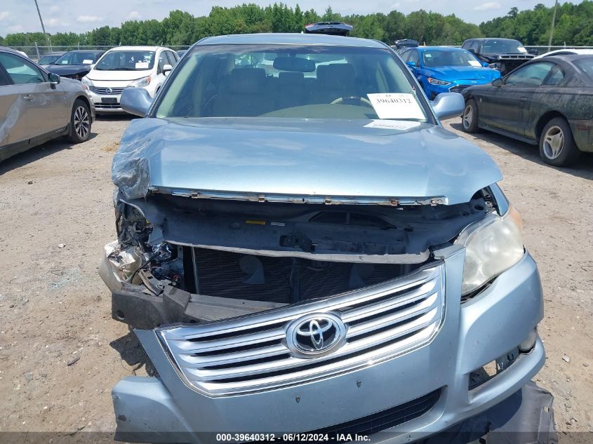 2008 Toyota Avalon Limited VIN: 4T1BK36B48U282107 Lot: 39640312