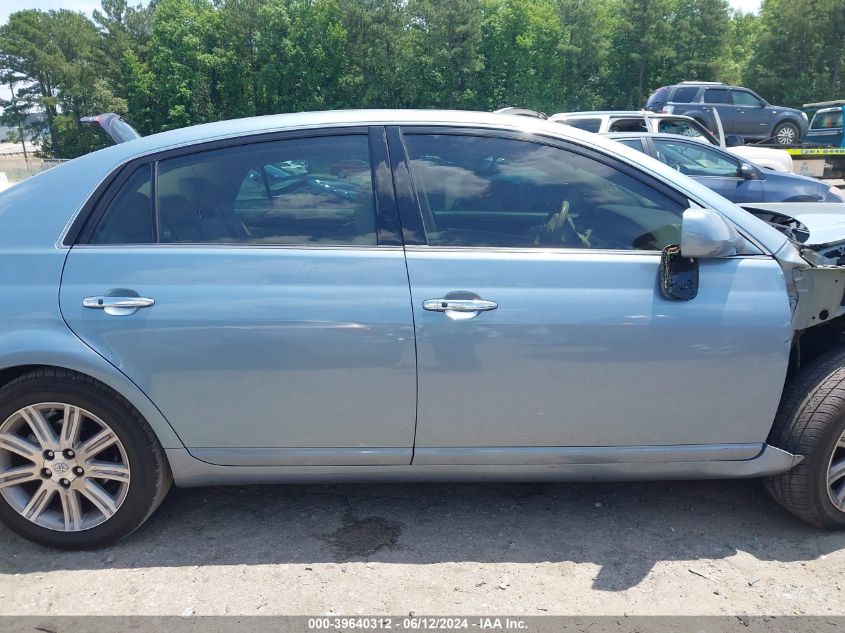 2008 Toyota Avalon Limited VIN: 4T1BK36B48U282107 Lot: 39640312