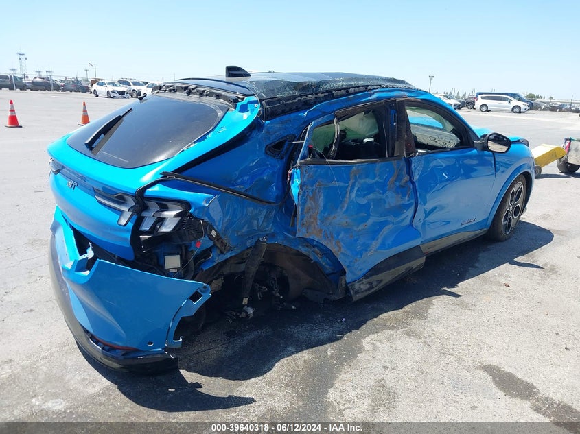 2021 Ford Mustang Mach-E Gt VIN: 3FMTK4SE3MME01922 Lot: 39640318