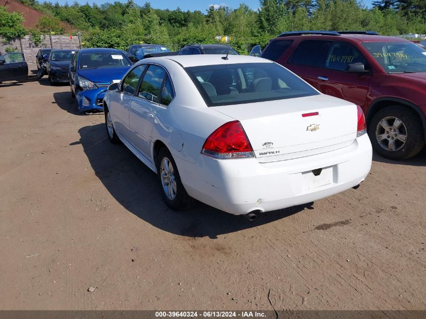 2013 Chevrolet Impala Ls VIN: 2G1WA5E30D1115840 Lot: 39640324