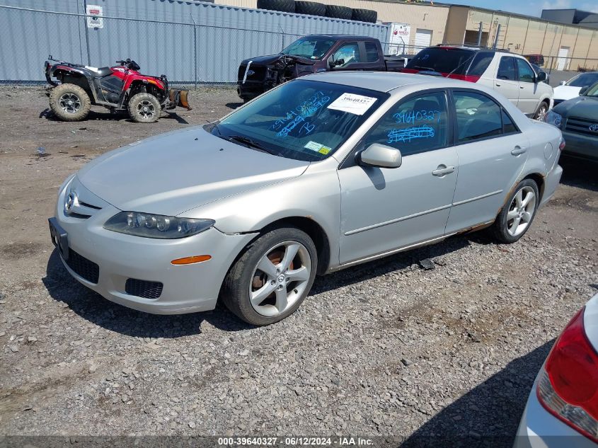 2007 Mazda Mazda6 I Sport Ve VIN: 1YVHP80C075M11767 Lot: 39640327