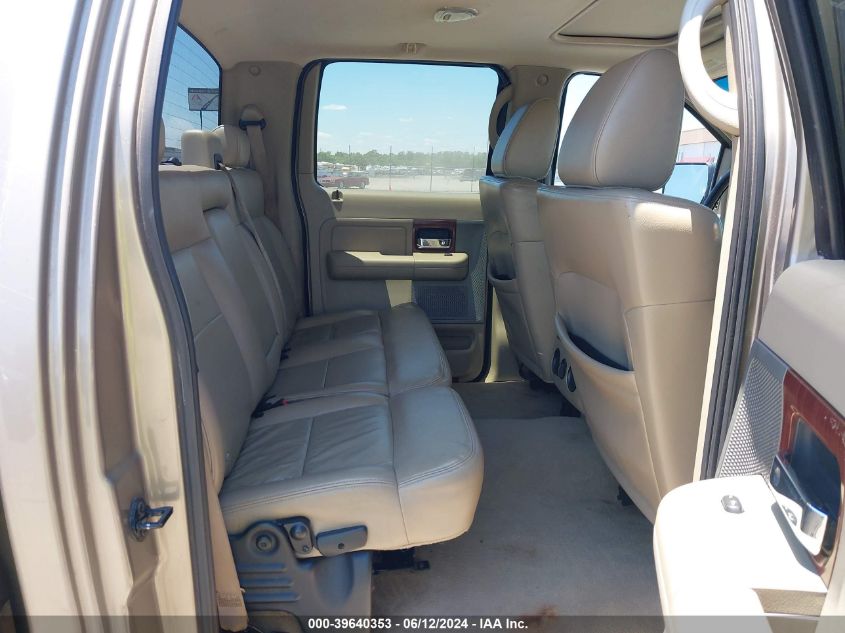 2005 Ford F150 Supercrew VIN: 1FTPW14515FB16854 Lot: 39640353