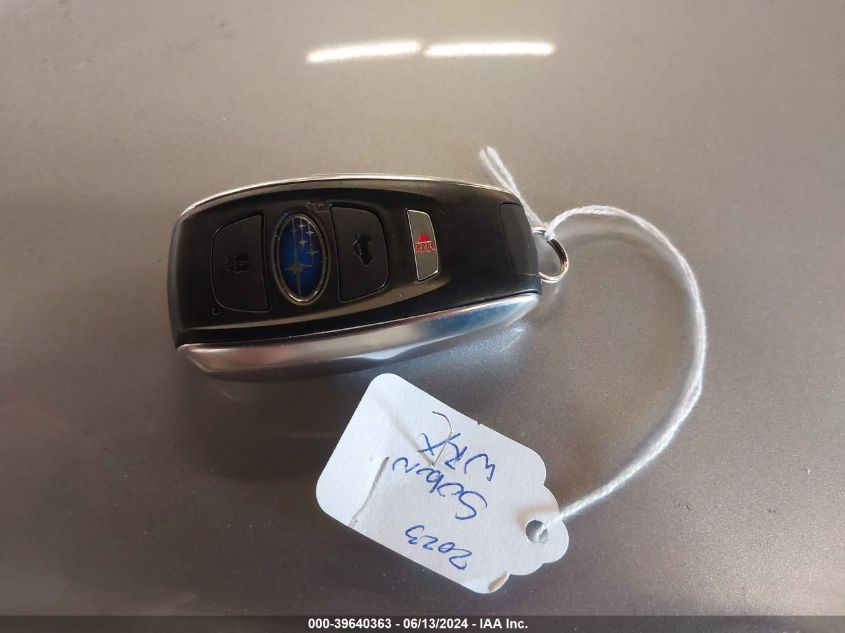 2023 Subaru Wrx Premium VIN: JF1VBAF68P9823580 Lot: 39640363