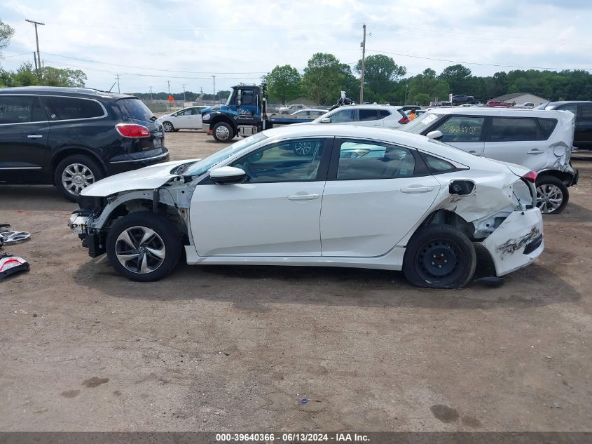 2020 Honda Civic Lx VIN: 2HGFC2F68LH523471 Lot: 39640366