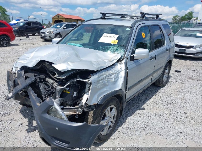 2004 Honda Cr-V Ex VIN: SHSRD78884U233526 Lot: 39640371