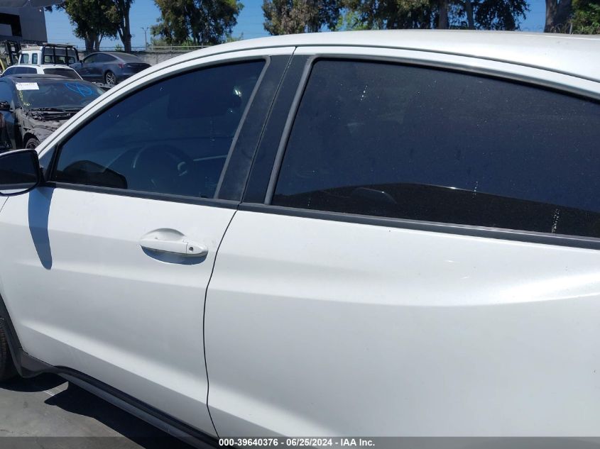 2016 Honda Hr-V Lx VIN: 3CZRU5H39GM700317 Lot: 39640376