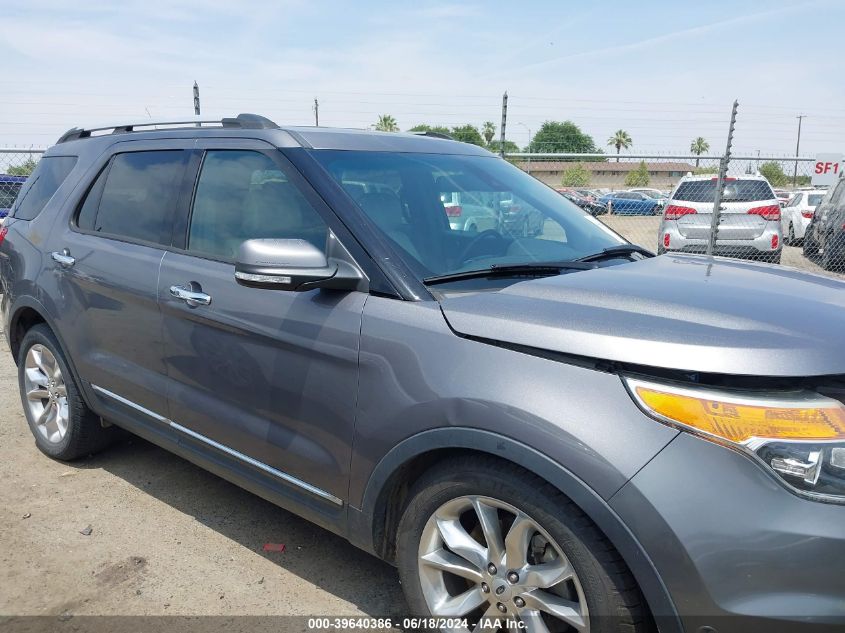 2014 Ford Explorer Limited VIN: 1FM5K8F86EGB80610 Lot: 39640386
