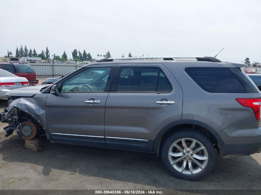 2014 Ford Explorer Limited VIN: 1FM5K8F86EGB80610 Lot: 39640386