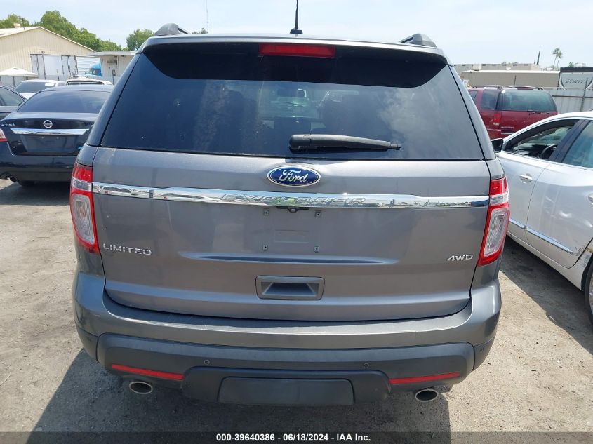 2014 Ford Explorer Limited VIN: 1FM5K8F86EGB80610 Lot: 39640386
