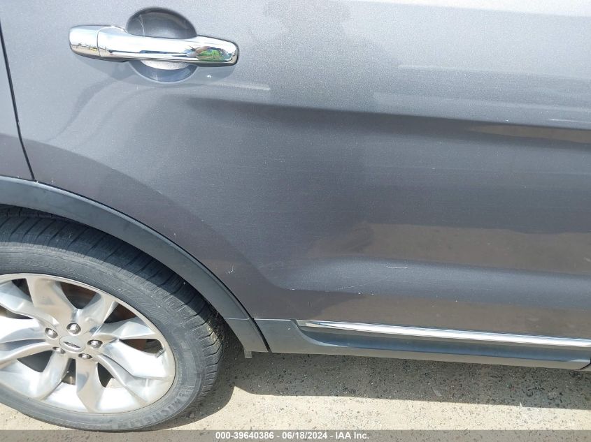 2014 Ford Explorer Limited VIN: 1FM5K8F86EGB80610 Lot: 39640386