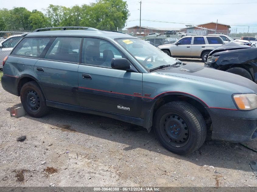 2000 Subaru Outback VIN: 4S3BH675XY6664644 Lot: 39640388