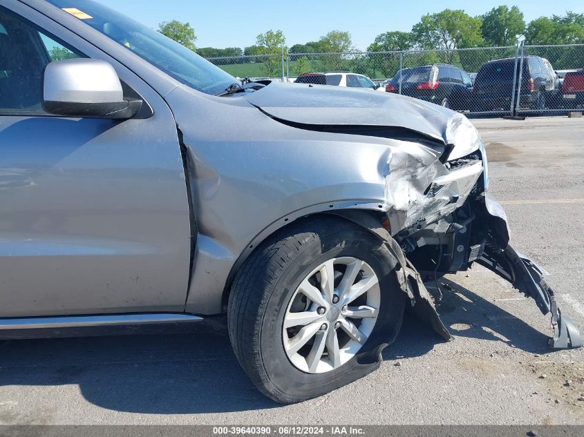 2014 Dodge Durango Sxt VIN: 1C4RDJAG8EC976787 Lot: 39640390