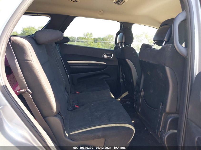 2014 Dodge Durango Sxt VIN: 1C4RDJAG8EC976787 Lot: 39640390