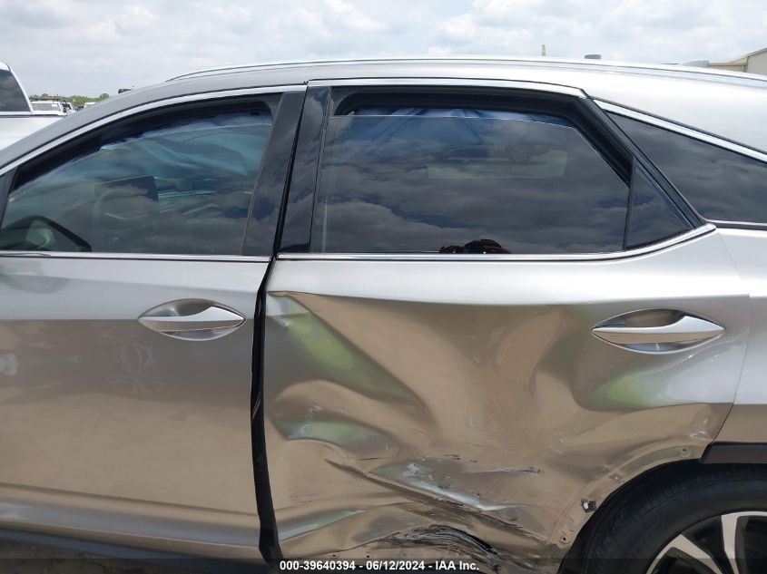 2022 Lexus Rx 350 VIN: 2T2HZMAA7NC234264 Lot: 39640394