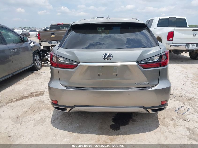 2022 Lexus Rx 350 VIN: 2T2HZMAA7NC234264 Lot: 39640394