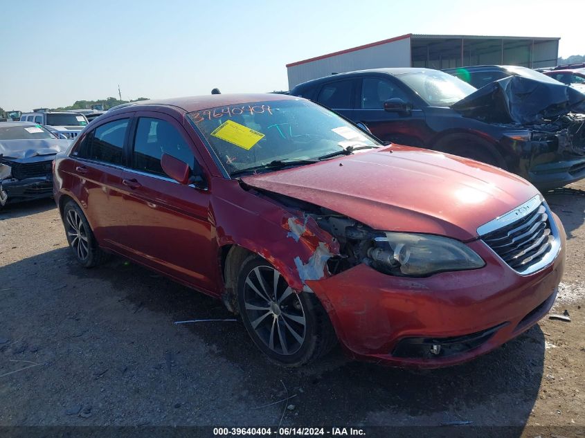 2013 Chrysler 200 Touring VIN: 1C3CCBBB3DN600314 Lot: 39640404