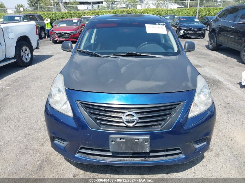 2013 Nissan Versa 1.6 S VIN: 3N1CN7AP4DL837509 Lot: 39640409