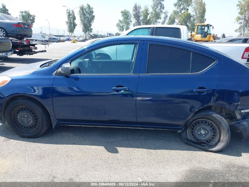 2013 Nissan Versa 1.6 S VIN: 3N1CN7AP4DL837509 Lot: 39640409