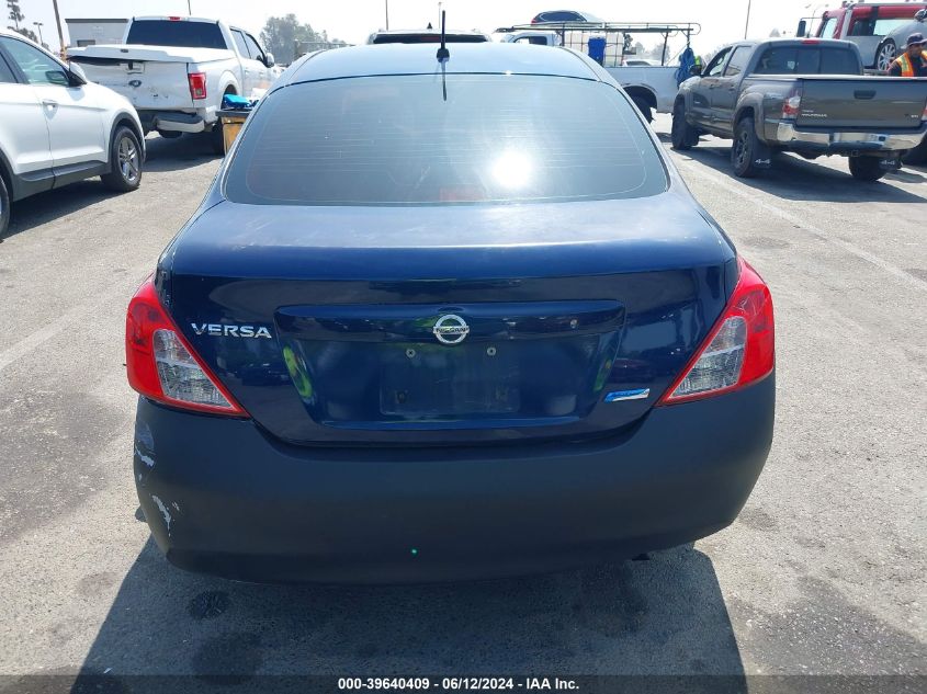 2013 Nissan Versa 1.6 S VIN: 3N1CN7AP4DL837509 Lot: 39640409